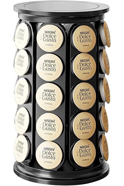 EXCEFORE K-Cup Holder Carousel, Removable Coffee Pod Organizer Stand for 40 K...