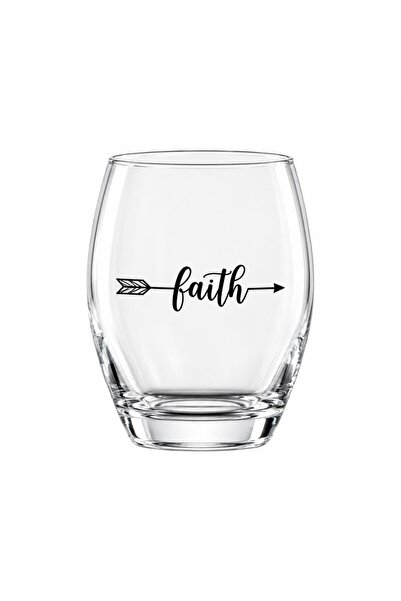 Paşabahçe 420035 Montecarlo Faith Pattern Water Soft Drink Glass 390 Cc Set of 6