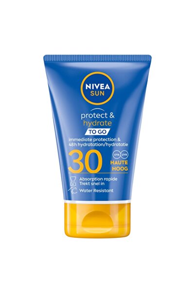 NIVEA Protecție solară și hidratare, cremă de protecție solară, format mic de...
