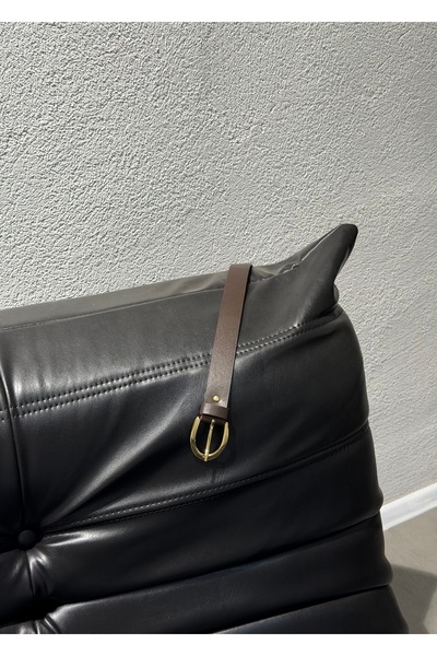 KİLİGİSTANBUL ACI KAHVE RUSH KEMER (2,50 CM DERİ, 4 CM TOKA GENİŞLİĞİ)