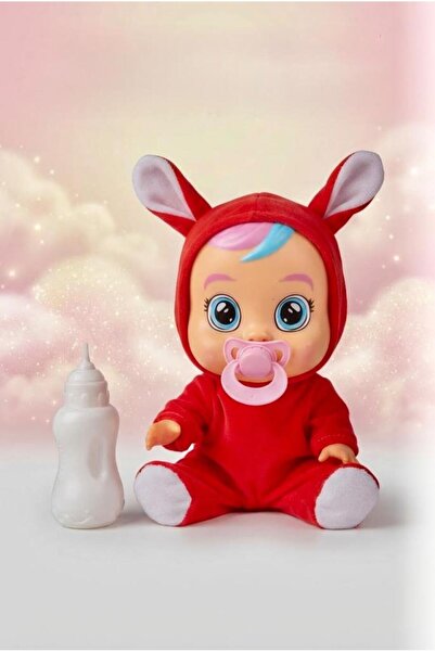 Tıfıl Toys Kırmızı Kostümlü Ağlayan Ve Konuşan Et Bebek Emzikli ve Biberonlu ...