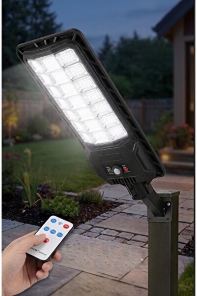 gaman 336Led Güneş Enerjili 3 Mod Kumandalı Büyük Boy 200Watt Sensörlü Solar ...