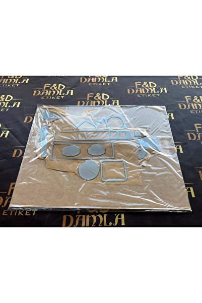 FD Damla Etiket Karsan J9 Front Chest Mahogany Veneer Color Set Gray Color Set