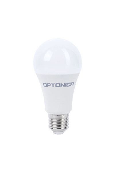 OPTONICA Λάμπα LED E27 A60 14W Λευκή