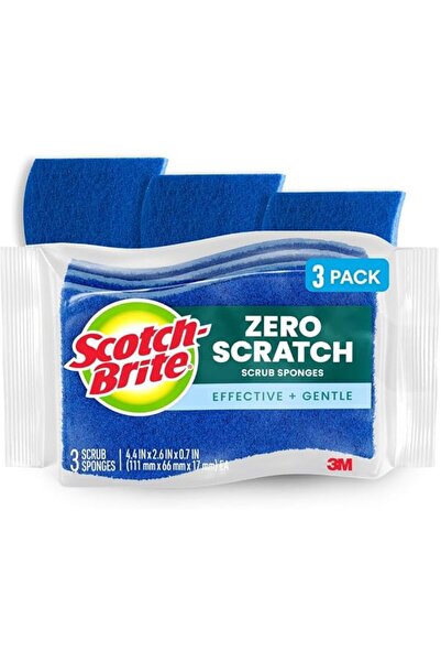 3MP Scotch-Brite Non Scratch Cellulosic Scrub Sponge | Kitchen sponge | Dish ...