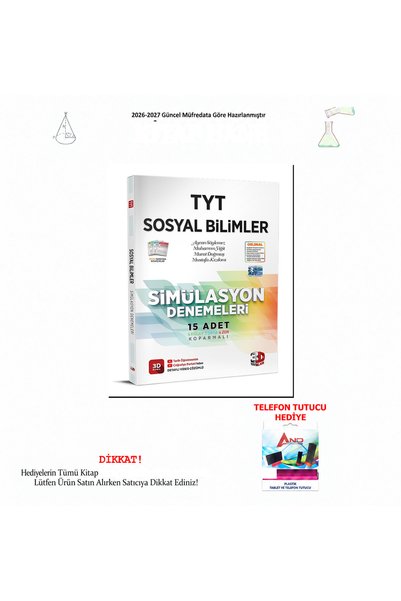 3D Yayınları 2026-2027 TYT Sosyal Bilimler Simülasyon Denemeleri