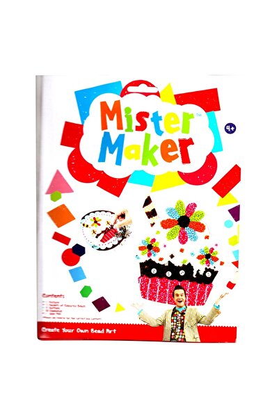 MISTERCOOK Mister Maker Make Your Own Bead Art 4 Asst