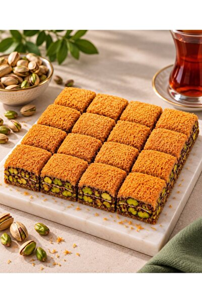 Kadayıflı Fıstıklı Baklava Lokum 1 KG