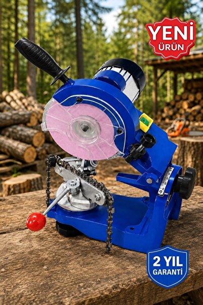 SCHUTZENGER PROFESYONEL ZİNÇİR BİLEME MAKİNESİ 230W 3000RPM USTALAR İÇİN ZİNÇ...