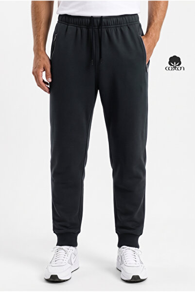 Cottonland Men's Hector Ribbed Cuffs, Regular Waist, Regular Fit, Zipper Pock...