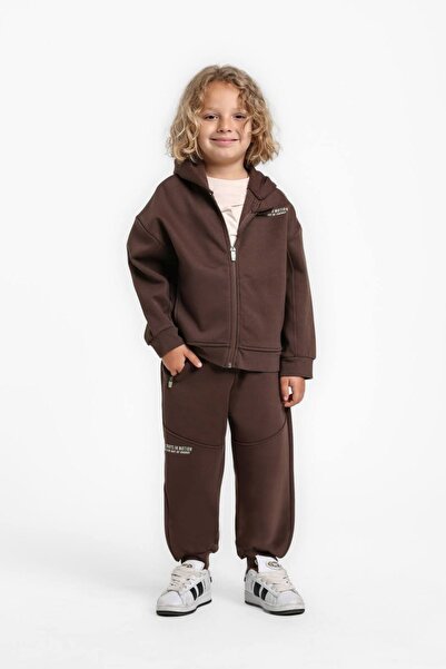 HAUSEkids 1-5 Years Old Jamie Royal Boy's Suit-Brown