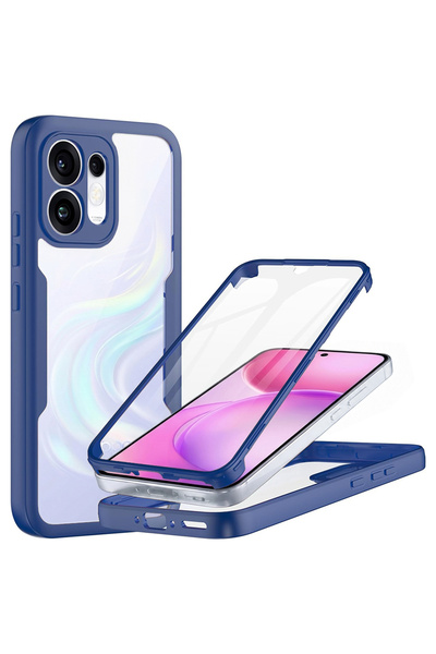 Techsuit Θήκη κινητού για Oppo Reno16, Colorverse 360 ​ ​ Σειρά + Οθόνη, Ακρυ...