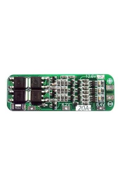 3S 20A BMS 18650 Lityum Batarya Şarj Koruma Devre - 12.6V