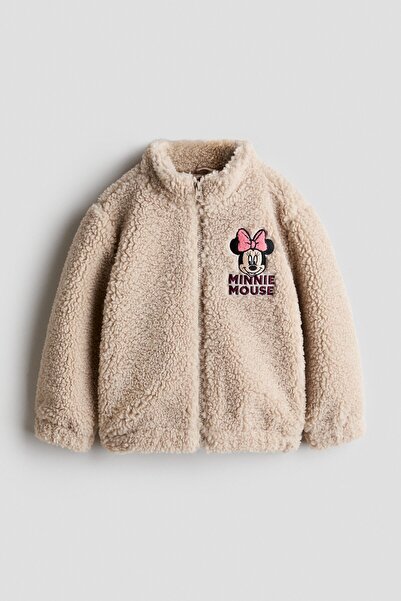 H&M Aplikeli Pelüş Ceket