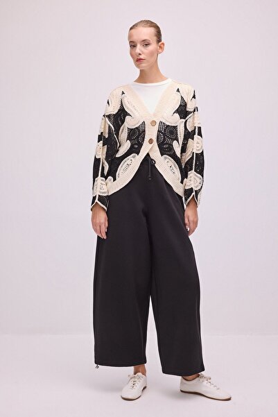 Touché Privé Wide-Letched Tracksuit with Elastic Waist