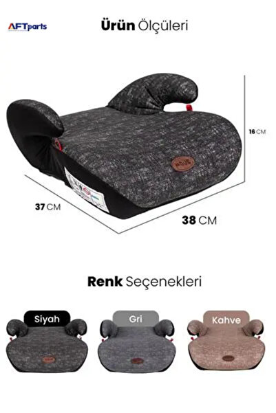 AFT Bebek koltuk yükseltici bodster siyah yaş grup ıı-ııı/15-36 kg mo15303178/ s