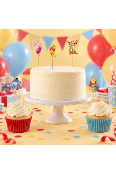 parti show Winnie The Pooh 20'li Şekilli Kürdan