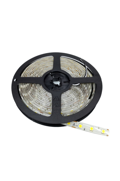 OPTONICA Ταινία LED DC:12V 5050 SMD IP54 14.4W/m Επαγγελματική Χρήση Θερμό Λευκό