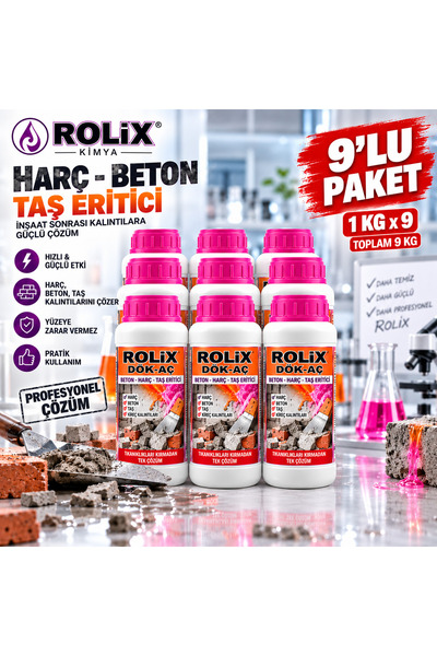 9'lu Dök Aç Harç Beton 1 kg