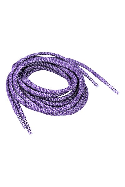 Crisalida Sireturi rotunde reflectorizante Crisalida, lungime 130 cm, Violet
