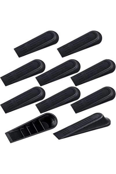 YHRY 10 Pack Door Stoppers, Rubber Door Stopper Wedge, Anti-Slip Design Door ...
