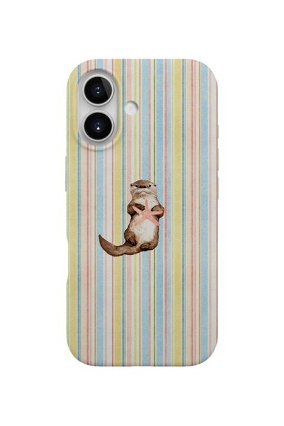 farifra iPhone 17 Uyumlu Desenli Silikon Lansman Telefon Kılıfı _M033KREM.png