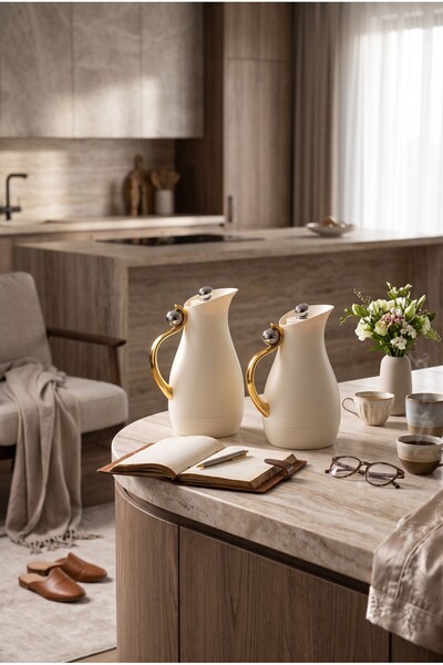 sahal aloula Trams Set Luxury Coffee and Tea Thermal Container Set - Heat Ret...