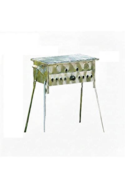 BİRÇELİK BTM-02 Büyük Boy Taşlı Tüplü Mangal 32x54x22 cm