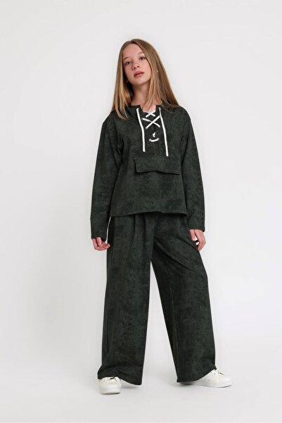 HAUSEkids 10-14 Years Old Natalia Elisa Girls' Set-Khaki