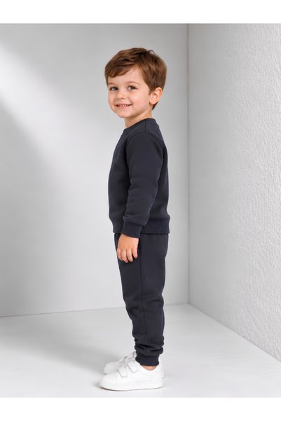 MİLANO KİDS Children's Comfortable Sweatpants and Sweatshirt Set