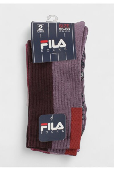 FILA Παιδικές Αθλητικές Κάλτσες με Αντιολισθητικά Ταπάκια Flower (2 Ζευγάρια)...
