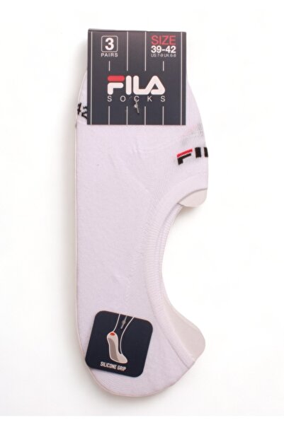 FILA Κάλτσες σουμπά Unisex Collection Ghost 3 τεμάχια - Λευκό