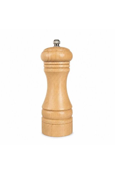 Fame Kıtchen Un1808 Wooden Colored Salt and Spice Mill -16.5Cm