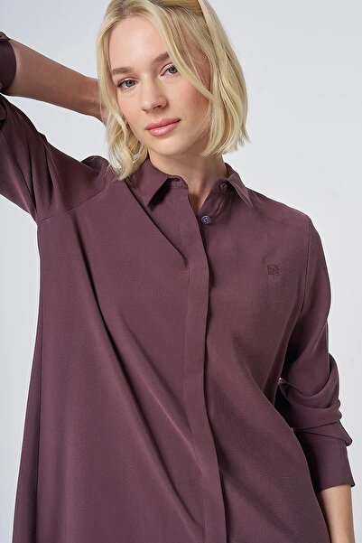 Kayra Modal Basic Tunik BORDO 21525