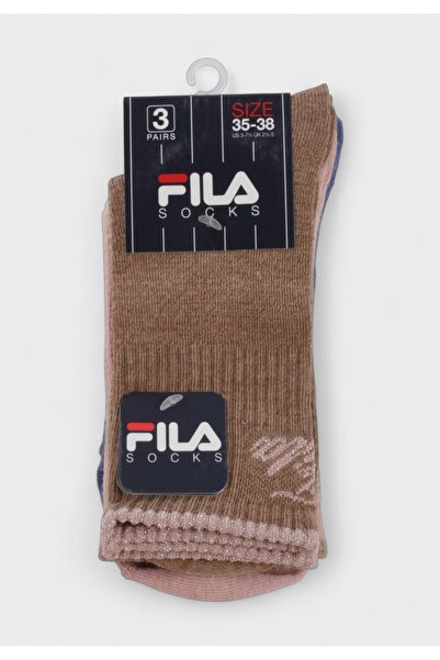 FILA Παιδικές Κάλτσες για Κορίτσι F8270 Fashion Girl (Σετ 3 Ζευγάρια) - Πολύχ...