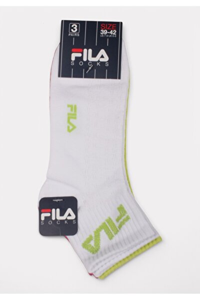 FILA Quarter Socks F6789 Acid - 3 τεμάχια - Πολύχρωμο