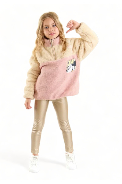 Çimpa Σετ για κορίτσι Fleece Cimpa Minnie Mouse και κολάν - Πούδρα