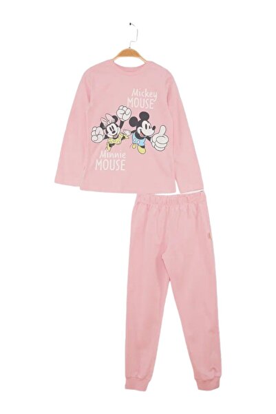 Çimpa Πιτζάμα για κορίτσι βαμβακερή Cimpa Disney Minnie Mouse Ροζ