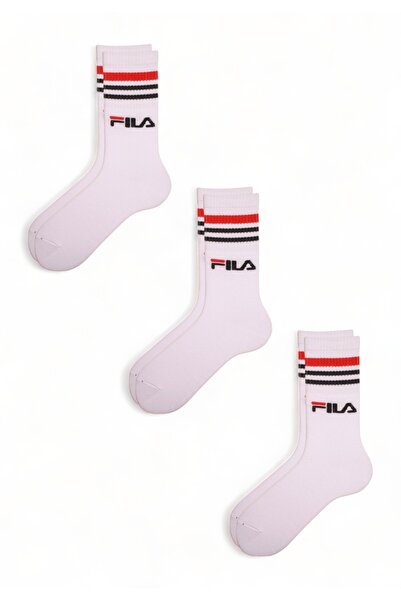 FILA Κάλτσες Unisex Unique Lifestyle 3 τεμάχια - Λευκό