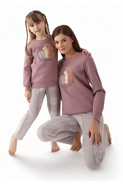 Arnetta Πιτζάμα Γυναικεία Polar Fleece Awesome - Σάπιο Μήλο