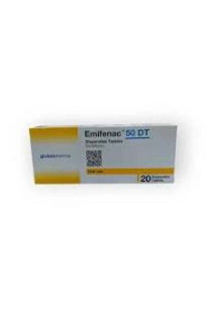 Global EMIFENAC 50MG DT 20S