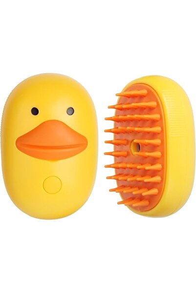 Tazweeq 3 in 1 Cat Steam Brush for Shedding, Rechargeable Cat Brush with Stea...
