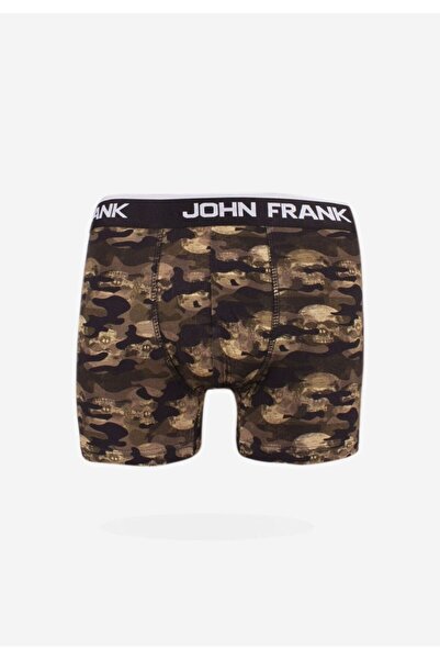 John Frank Boxer Camo Skull - Χακί