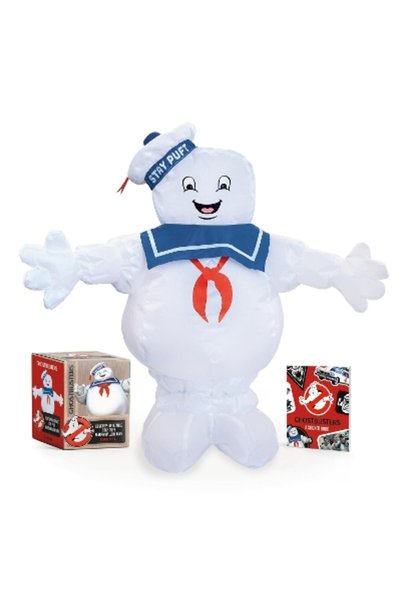 Running Press Miniature Editions Ghostbusters: Desktop Inflatable Stay Puft M...