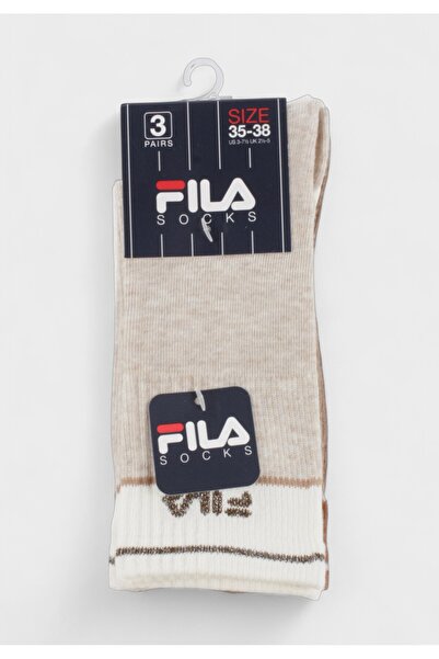 FILA Παιδικές Κάλτσες για Κορίτσι Σετ 3 Τεμαχίων) Cookies | Άνετες & Βαμβακερ...