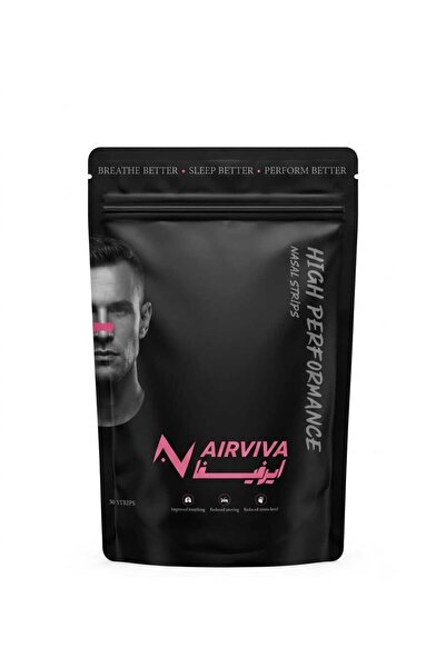 AIRVIVA شرائط الأنف باللون الفوشيا