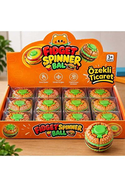 Özekli Ticaret EN İYİ RULMAN FIDGET SPINNER BALL – Hamburger Tasarımlı Döner ...