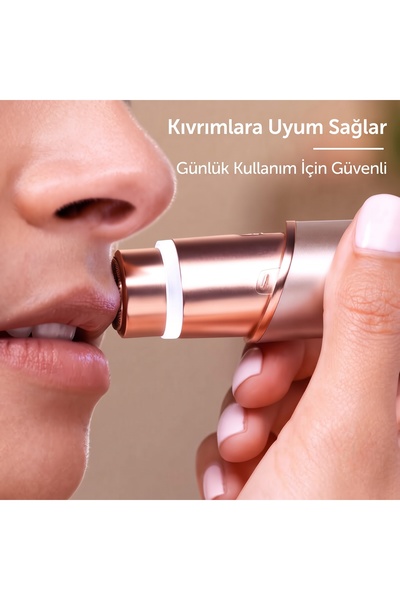 Genel Markalar Flawless Kusursuz Yüz Tüy Alma Cihazı / 18K Altın Kaplama Başl...