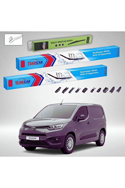 TEAMCAR Υαλοκαθαριστήρες Toyota Proace City Van 2-θυρο 2019-σήμερα |   Σετ Εμ...