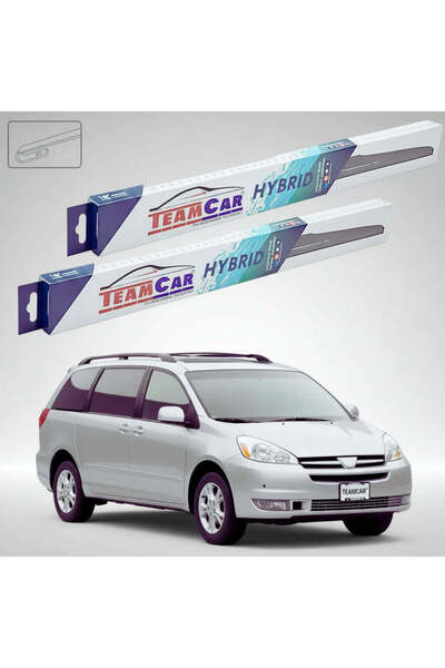 TEAMCAR Чистачки Тойота Сиена L2 XL20 2006-2010 |   Преден хибриден комплект ...